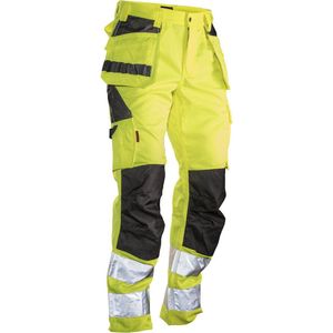 Jobman 2377 Hi-Vis Trousers HP 65237762 - Geel/Zwart - D116