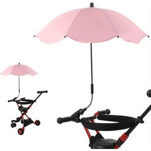 Livano Strandparaplu - Extra Sterke Parasol - Winddicht Paraplu - Strand - Outdoor - UV Bescherming - Roze