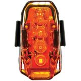 Lezyne Laser Drive - Oplaadbare Laser fietslamp achter - 11 Standen - 250 Lumen - Accu 17.5 uur - Waterbestendig - Kunststof - Zwart