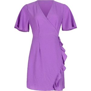 Lofty Manner Jurk Dress Emerie Pe28 1 Purple Dames Maat - XS