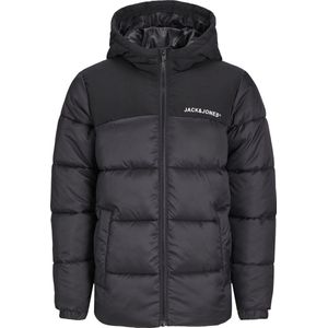 JACK&JONES JUNIOR JJMOON HOOD PUFFER MNI Jongens Jas - Maat 128