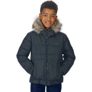 De Regatta Parkes Parka Jas - Kinderen - Geïsoleerd - Reflecterend - Zwart