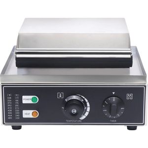 BTD 1550W 12-Grid Donut Maker-Roestvrijstalen-Elektrische-Non-Stick Ronde Wafelijzer-5Cm Donut-Tijd & Temperatuurregeling