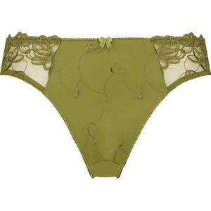 Hunkemöller Dames Lingerie Slip Diva - Groen - maat M