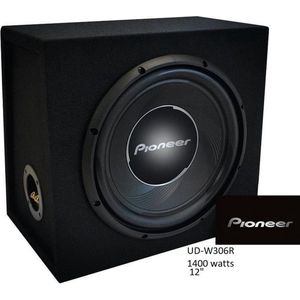 PIONEER UD-W306R - Subwoofer 1400W in Kist