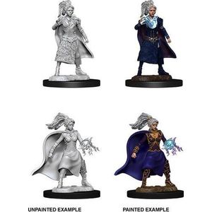 Dungeons and Dragons Miniatures - Nolzur's Marvelous - Human Female Sorcerer - Miniatuur - Ongeverfd