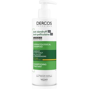 Vichy Dercos Technique Anti-Roos DS Shampoo - Droog haar - 390ml