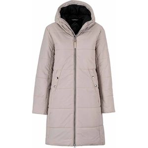 BJØRNSON Fia Winterjas - Parka - Dames Jas - Lang - Winddicht - Maat 44 - Beige