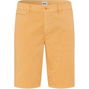 Brax - Chino Short - Heren - W33 - Oranje - Katoen - 86-6958 Bari