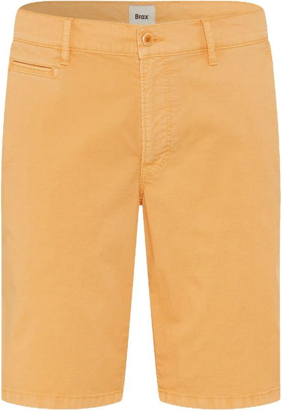 Brax - Chino Short - Heren - W33 - Oranje - Katoen - 86-6958 Bari