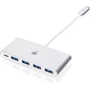 iogear GUH3C4PD interface hub USB 3.2 Gen 1 (3.1 Gen 1) Type-C 5000 Mbit/s Wit
