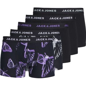 Jack & Jones 5P boxers butterfly zwart - L