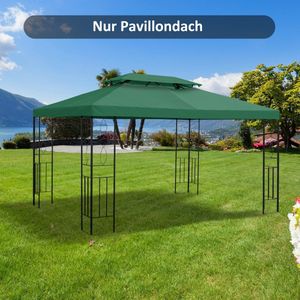 Dakzeil - Metalen tuinpaviljoen - Waterdicht - Groen