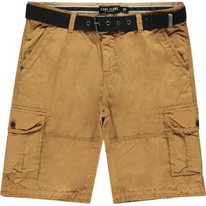 Cars Jeans Short Durras Heren Broek - Camel - Maat XXL