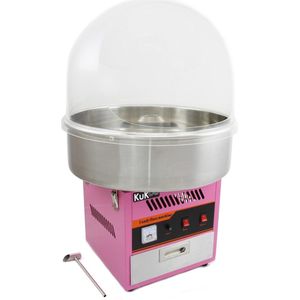 KuKoo Suikerspinmachine met beschermkap - Professionele suiker spin machine