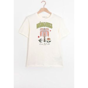 Sissy-Boy - Wit T-shirt met multicolour print