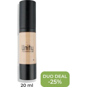 Unity Cosmetics | Foundation 20ml | 722 Alabaster | hypoallergeen • parfumvrij • parabeenvrij