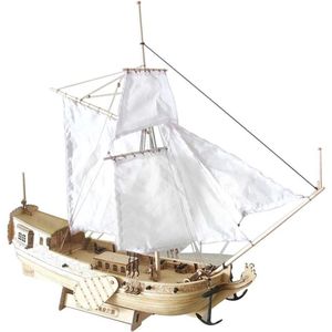 Wooden Ship Model Kit DIY Sailing Ship Model Puzzle Toy Home Decoration