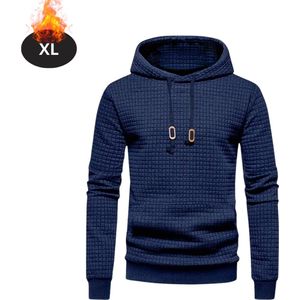 Bovista Hoodie Heren - Sweaters - Sweater - Warme Trui - Met Capuchon - Marineblauw - S