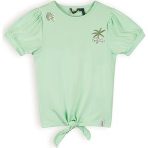 Nono N402-5405 Meisjes T-shirt - Spring Meadow Green - Maat 110