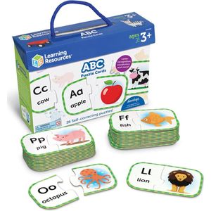 Puzzel kaarten - ABC (Engelstalig) / ABC Puzzle Cards (English)