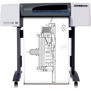 HP Bright White Inkjet Papier Rol 594mm x 45,7m Q1445A