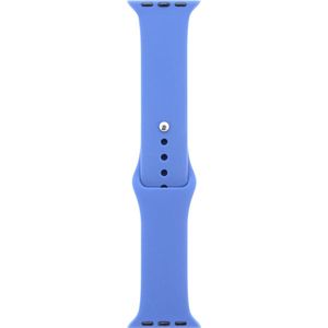 smartwatch bandje Silicoon voor watch bandje - Donker Blauw - Geschikt Voor 38 / 40 / 41mm - Smartwatch Siliconen Bandje
