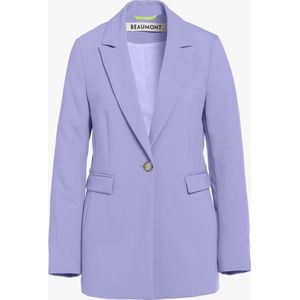 Beaumont Abby Classic Blazer Dahlia Purple - Blazer Voor Dames - Paars - 34