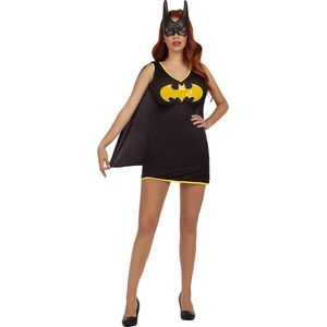 FUNIDELIA Batgirl jurk voor vrouwen - Barbara Gordon - Maat: L - Zwart