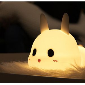 Nachtlampje - konijn - Kinderkamer - Babykamer - Kraamcadeau - Gender reveal