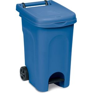 Container 'Urban' - Kliko - Wieltjes - Pedaal - 60L - Blauw