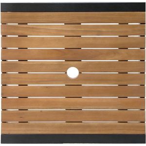 Acacia Houten Bartafel - 60x60x(h)100cm