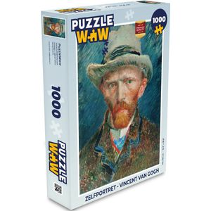 Puzzel Zelfportret - Vincent van Gogh - Legpuzzel - Puzzel 1000 stukjes volwassenen
