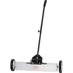 VEVOR Magnetische Bezem , Instelbereik Telescopische Stang 77-113 cm , Instelbaar Wielbereik 23-50,5 mm , Lifter 22,6 kg Magnetische Kracht , Duurzame Prestaties Gemaakt van Materialen Zoals Aluminium, Plastic