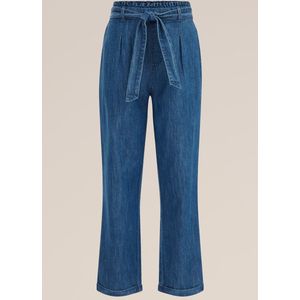 WE Fashion Girls’ denim paper bag trousers