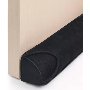 2x tochtstopper voor de deur - microvezel deur onderafdichting