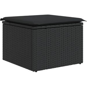 vidaXL-Tuinkruk-met-kussen-55x55x37-cm-poly-rattan-zwart