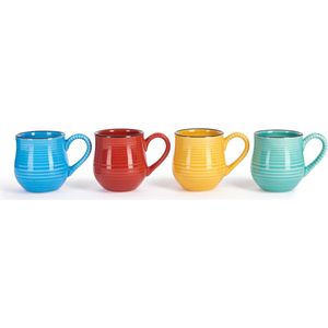 La Cafetière Set van 4 keramische espressokopjes