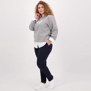 Blauwe Broek/Pantalon van Je m'appelle - Dames - Plus Size - Travelstof - 52 - 4 maten beschikbaar