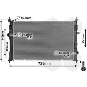 RADIATOR VOOR CITROEN BERLINGO 2018- 1609961580