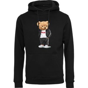 Heren Hoodies met Ballin Est. 2013 Bear Tracksuit Hoodie Print - Zwart - Maat S