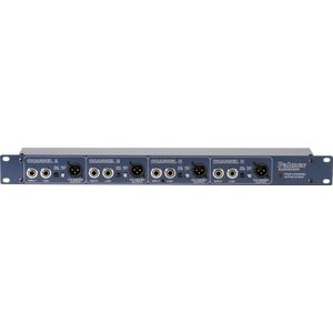 Palmer PAN 03 actief 19"" / 1 HE 4-voudig DI-Box - DI boxen