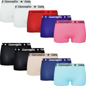 Gianvaglia 10-pak dames shorts - Plain - XL.
