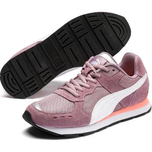 Puma Vista Jr Unisex - Elderberry-Puma White