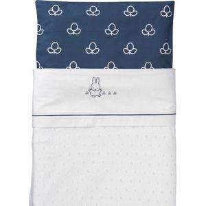 Anel Babygoods - Laken wieg 80x80cm - Nijntje Blauw