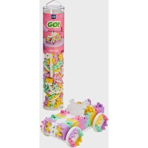 Plus-Plus - Color Cars Candy Tube - Constructiespeelgoed - Set Met Bouwstenen - 200 Delige Bouwset - Bouwspeelgoed - Vanaf 3 Jaar