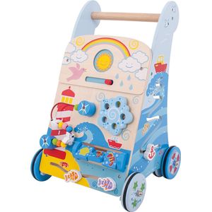 Bigjigs Baby - Activiteiten Loopwagen 'Zee'