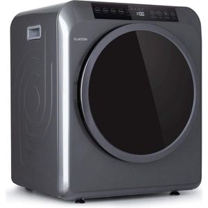 Luxe Mini Droger – Wasdroger – Condensdroger – 6 Droogprogramma’s – Warmtepompdroger – 6kg Droogvermogen – Modern Design – Grijs