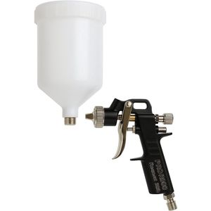 Criko PRO Record 2200 Verfspuit – 600 ml Bovenbeker – 1.5 mm Nozzle – Instelbaar Spuitbeeld – Voor Compressor – 4-8 bar – Pneumatisch Verfpistool – Metaal & Hout