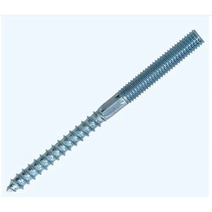 Derfix 100 stuks stokeinden M6 x 60 mm T15 verzinkt